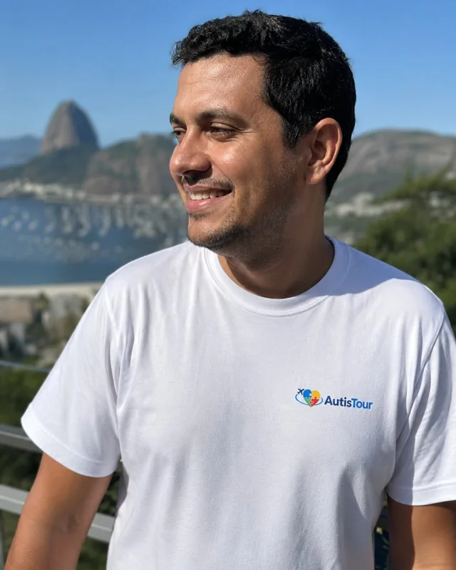 Retrato de Thiago Ribeiro, guia em Rio de Janeiro, Brasil